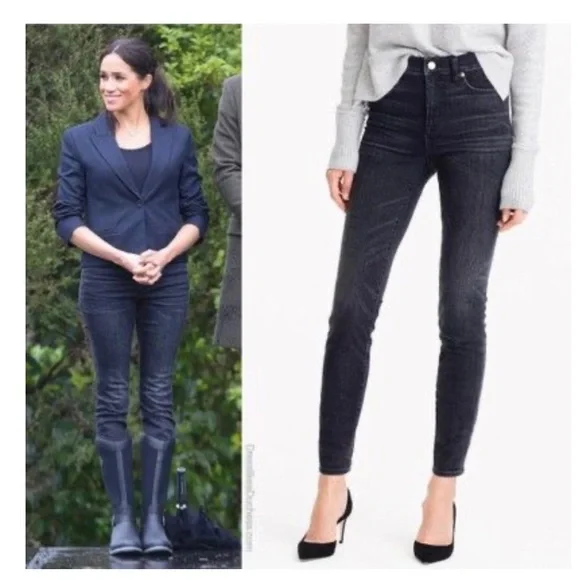 Crew Jeans J Crew High Rise Toothpick Jeans Poshmark - Main Image